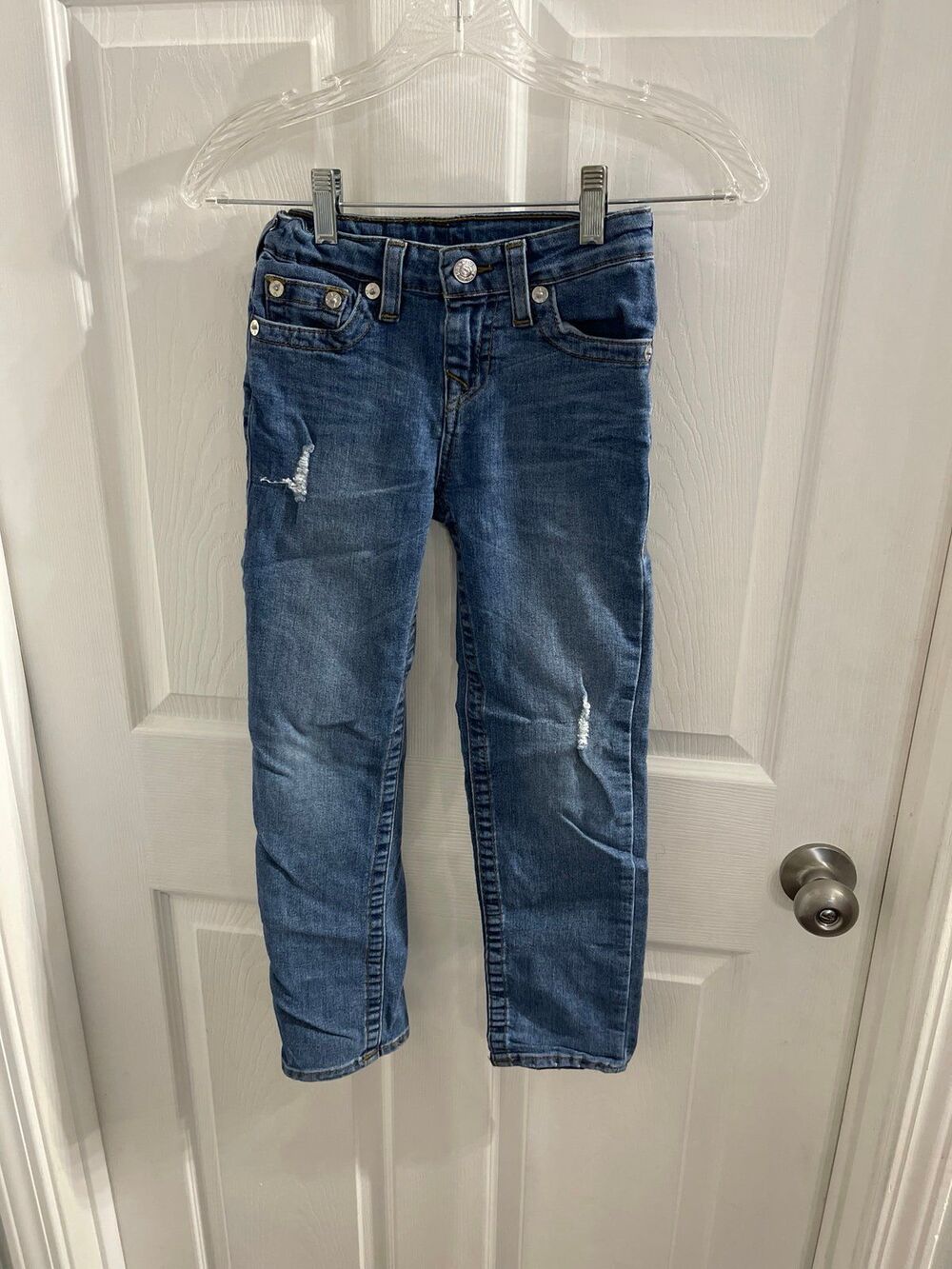 True Religion Slim Adjustable Waist Jeans Size 7